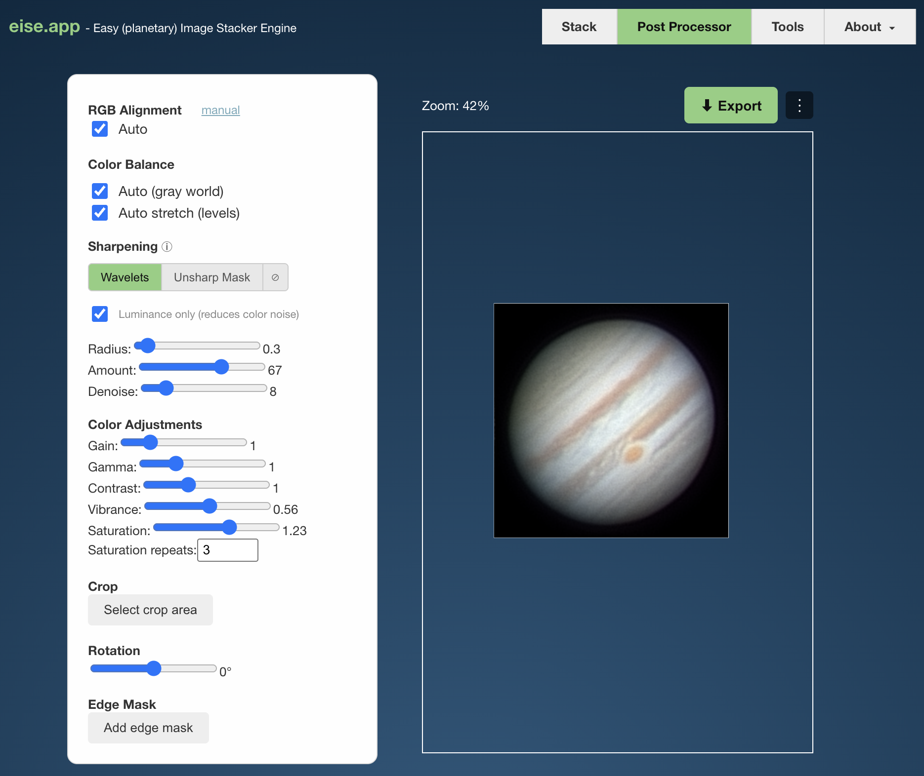 Eise.app screenshot 1